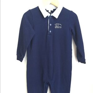Gucci baby one piece outfit